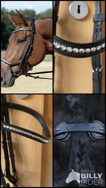 Trense Busse, Emotion, Warmblut, Schwarz wie NEU!!!, Busse Emotion, Nicole , Bridles & Headstalls, Niederzier , Image 9