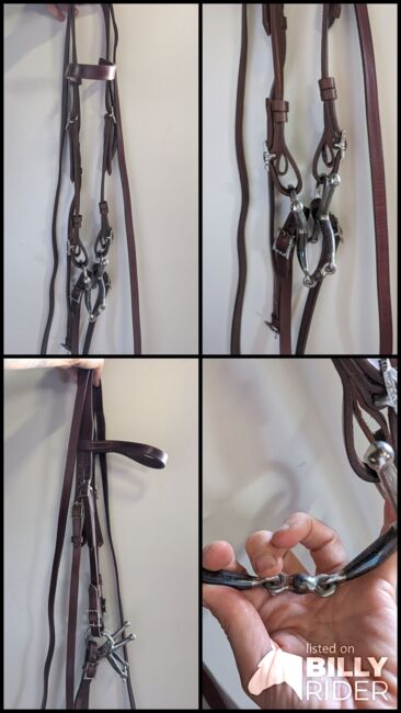 Trense , Kopfstück Handarbeit aus Portugal VB, S. B, Bridles & Headstalls, Dorsten, Image 8