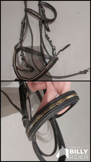 trensenkopfstück schwedisch schwarz gr. full, Katrin , Bridles & Headstalls, Tornesch , Image 3