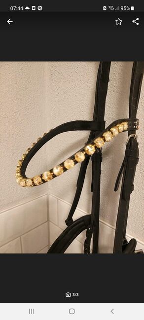 Trense, Lack, Strass, WB Full, Ludovica , Bridles & Headstalls, Eggenstein-Leopoldshafen, Image 3