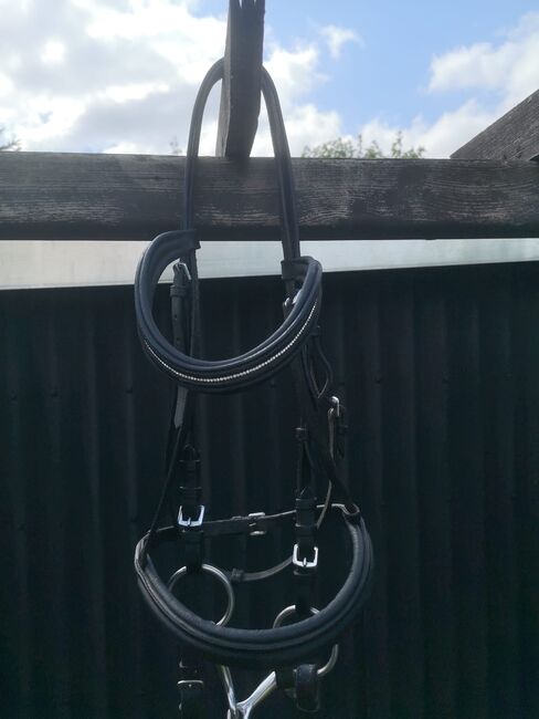 Trense Shohmaster schwarz inkl. 10er Gebissstück und Zügel, Showmaster, wuermchenpferd, Bridles & Headstalls, Neukirchen (Altmark), Image 3