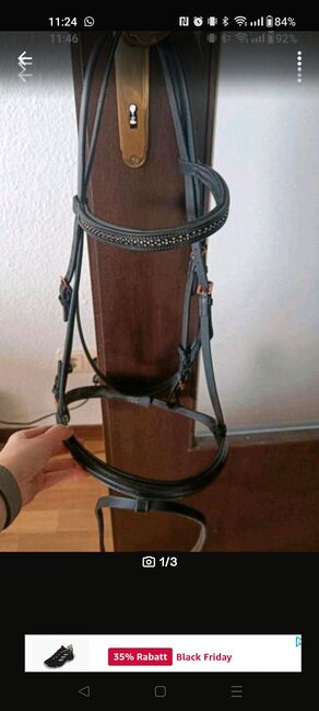 Trense Gr. VB inklusive Zügel, Elisa , Bridles & Headstalls, Rennerod , Image 3