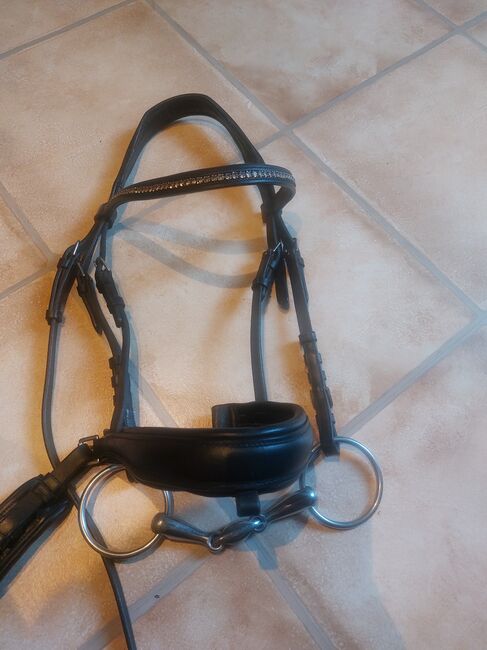 Trense schwarz Leder, Heidi, Bridles & Headstalls, Herne