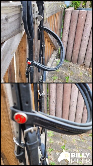 Trense gebraucht Döbert ohne Zügel/ ohne Gebiss, Döbert Trense ohne Zügel, hannoveranisches Reithalfter, YW, Bridles & Headstalls, Leonberg, Image 3