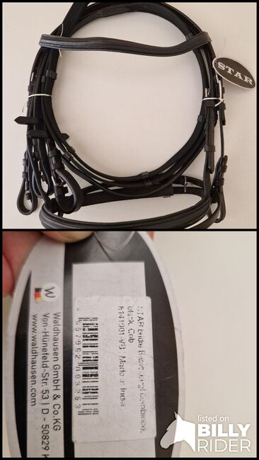 Trense Waldhausen NEU, Waldhausen  Star, Julia , Bridles & Headstalls, Oberzent , Image 3