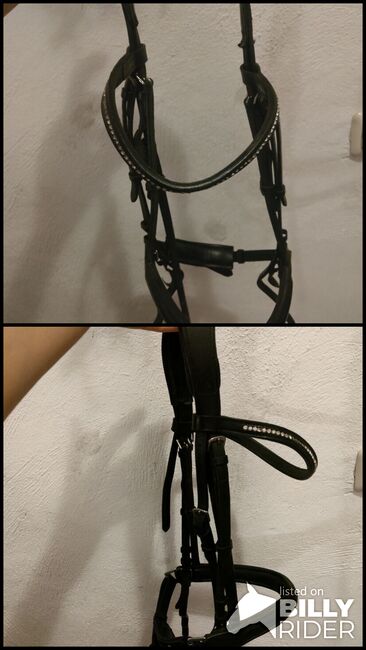 Trense Wb mit anatomischen Genickstück, Lisa Emmrich, Bridles & Headstalls, Thale, Image 3