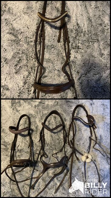 Trensen WB Dunkelbraun, Vivi, Bridles & Headstalls, Neuenhaus , Image 3