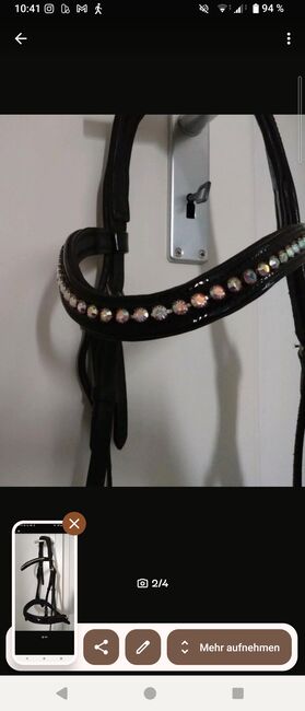 Trense WB Lack, Vivi, Bridles & Headstalls, Leverkusen, Image 2