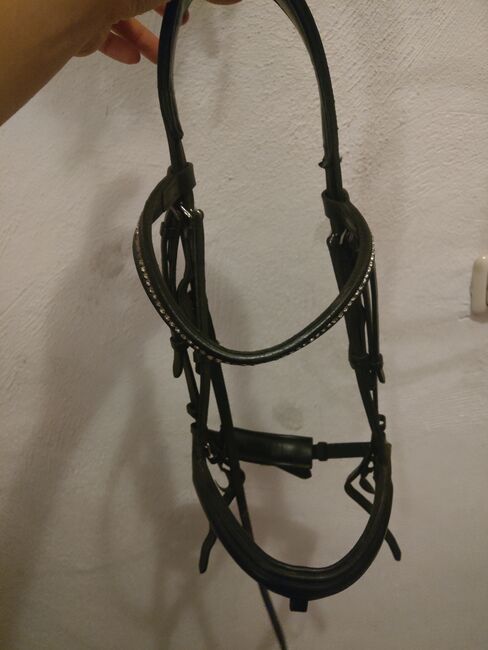 Trense Wb mit anatomischen Genickstück, Lisa Emmrich, Bridles & Headstalls, Thale