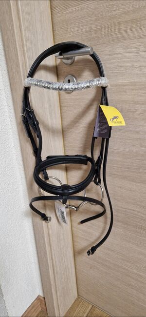 Trense mit anatomisch geformtem Genickstück, Felix Bühler  Miami, Linda, Ogłowia, Kelberg