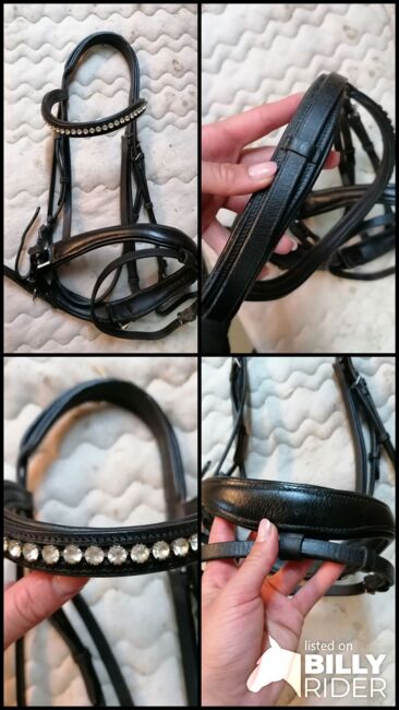 Trense schwedisches Reithalfter, Yvonne, Bridles & Headstalls, Lindenfels, Image 5