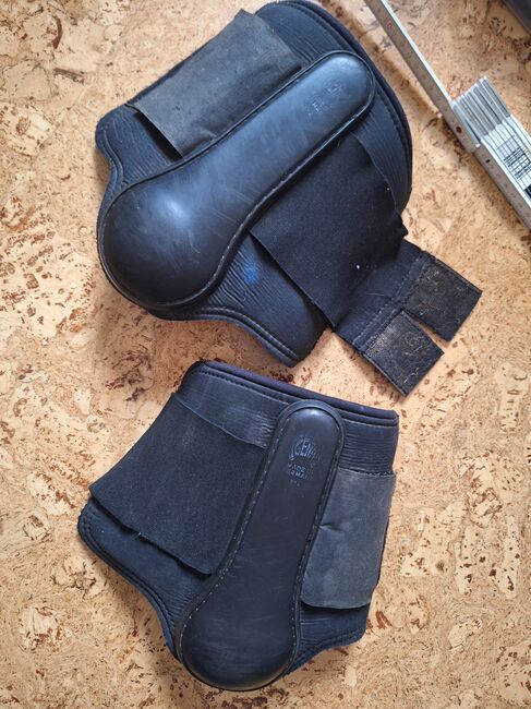 Gamaschen vorne, full, schwarz, Gera, Vicky, Tendon Boots, Jesewitz