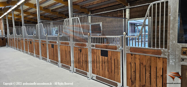 Massive Konstruktion: Pferdestall - Stallbau, Außenbox, Pferdebox und Offenstall kaufen, Stallungen,, AUSSENBOXEN Pferdestall - Aussenbox, AUSSENBOXEN, Horse & Stable Mats, Wałcz, Image 31