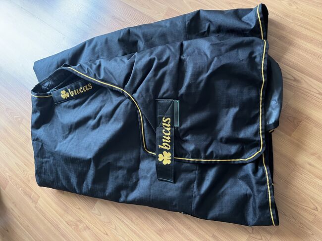 wie neu: Bucas Irish Turnout extra 300g - Grösse 165 - black-gold, Bucas Irish Turnout extra 300g black-gold Grösse 165, Helena , Horse Blankets, Sheets & Coolers, Krefeld, Image 17
