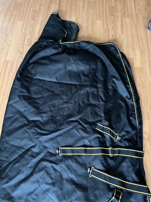 wie neu: Bucas Irish Turnout extra 300g - Grösse 165 - black-gold, Bucas Irish Turnout extra 300g black-gold Grösse 165, Helena , Horse Blankets, Sheets & Coolers, Krefeld, Image 16
