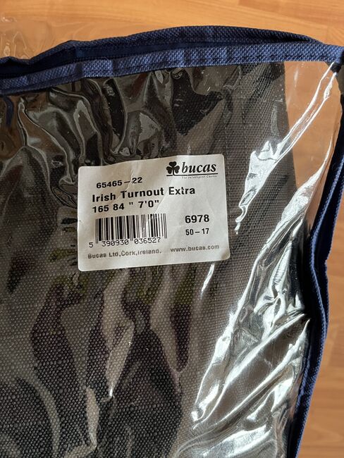 wie neu: Bucas Irish Turnout extra 300g - Grösse 165 - black-gold, Bucas Irish Turnout extra 300g black-gold Grösse 165, Helena , Horse Blankets, Sheets & Coolers, Krefeld, Image 5