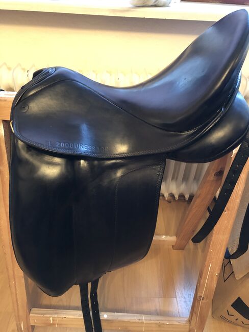 Sommer Monoblatt SL 2000 Dressage 17“ Zoll, Sommer  SL 2000, Miri, Dressage Saddle, Nehms, Image 5