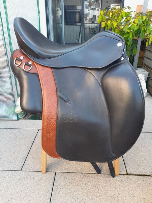 Sommer Somero Elegance Sonderanfertigung, Sommer Somero Elegance, Cindy Hugenschmidt, Dressage Saddle, Sindelfingen