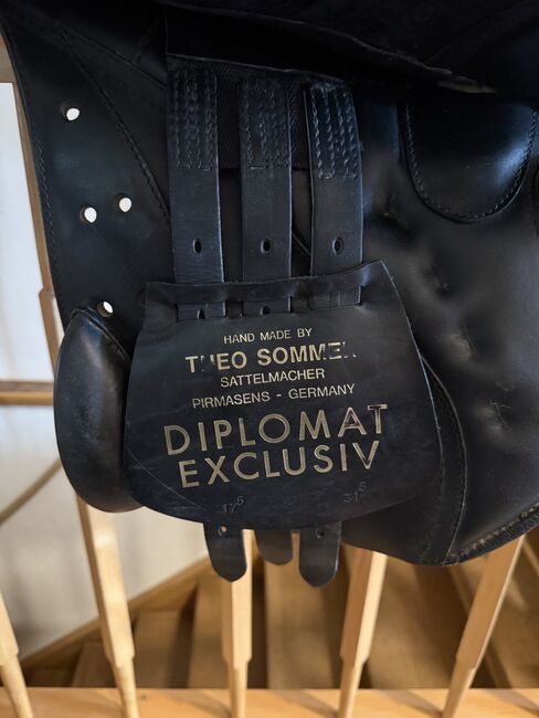 Sommer Diplomat professionell Springsattel, Sommer Diplomat Professionell , Marlen , Jumping Saddle, Orsingen, Image 4