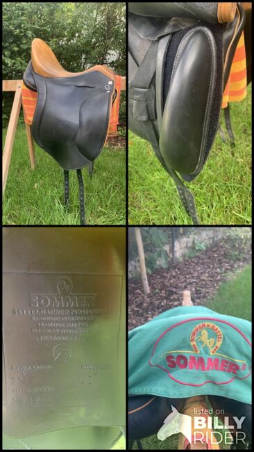 SOMMER Dressursattel Minos, SOMMER  Minos , Sonja Kienle, Dressage Saddle, Limburgerhof , Image 6