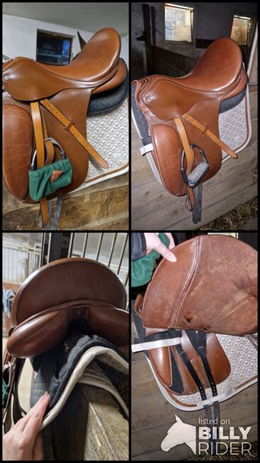 Sommer Dressursattel 17,5 Zoll, mona, Dressage Saddle, Petershausen, Image 6