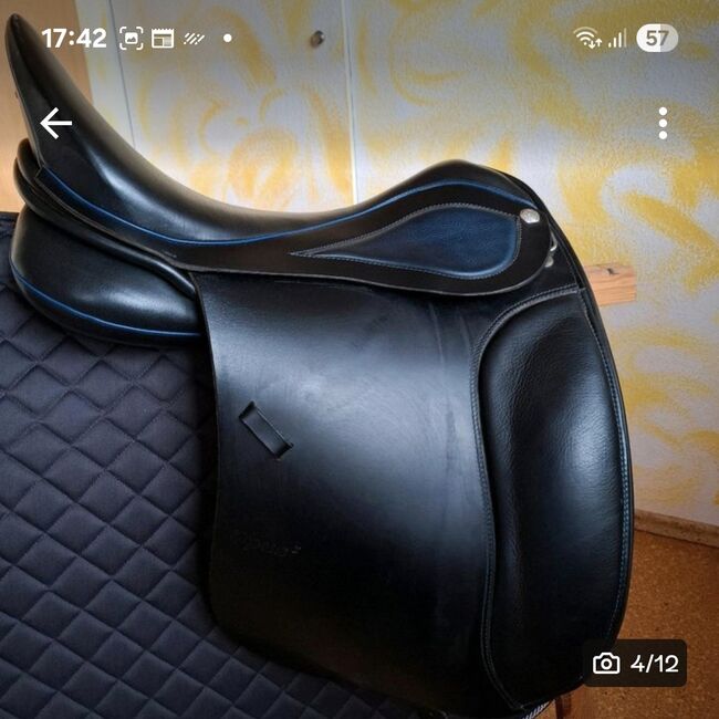 Sommer Dressursattel Opus  1 18 Zoll  KW 33, Sommer  Dressur Opus 1, Birgit Rentschler , Dressage Saddle, Egenhausen, Image 4