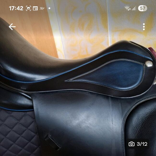 Sommer Dressursattel Opus  1 18 Zoll  KW 33, Sommer  Dressur Opus 1, Birgit Rentschler , Dressage Saddle, Egenhausen, Image 3