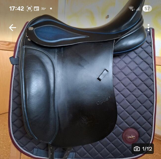Sommer Dressursattel Opus  1 18 Zoll  KW 33, Sommer  Dressur Opus 1, Birgit Rentschler , Dressage Saddle, Egenhausen
