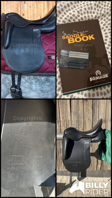 Sommer Esprit Athen Dressursattel, Sommer  Esprit Athen DS, Anja Burghartswieser, Dressage Saddle, Obing , Image 13