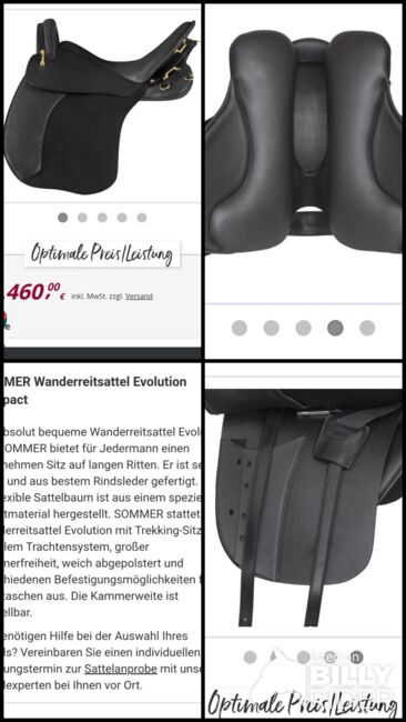 Sommer Evolution Sattel, Sommer Evolution , Manuela Kirici, All Purpose Saddle, Creußen, Image 6