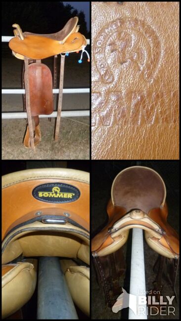 Sommer Evolution Western Wanderreitsattel 17.5 KW 34 breit cognac, Theo Sommer GmbH Evolution Western, Reitartikelbörse (Reitartikelbörse - Onlinevertrieb für Wanderreiter), Wanderreitsattel, Grevenbroich, Abbildung 14