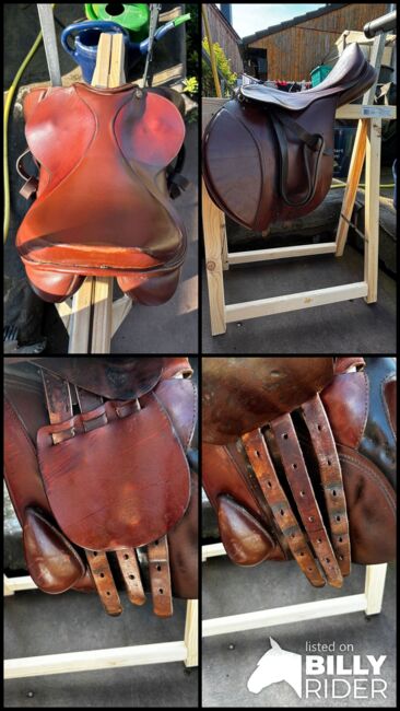 Sommer Springsattel braun/cognac 17,5“, Sommer, Mareike, Jumping Saddle, Lügde, Image 11