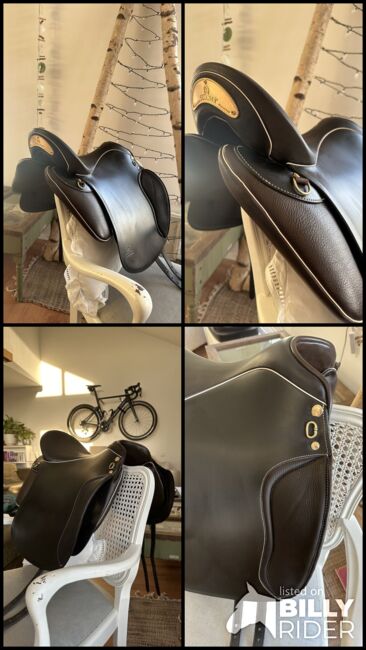 Sommer Marakesh Dressursattel mocca schwarz 18 Zoll NEU, Sommer Marakesh, Esther, Dressage Saddle, Mainz, Image 11