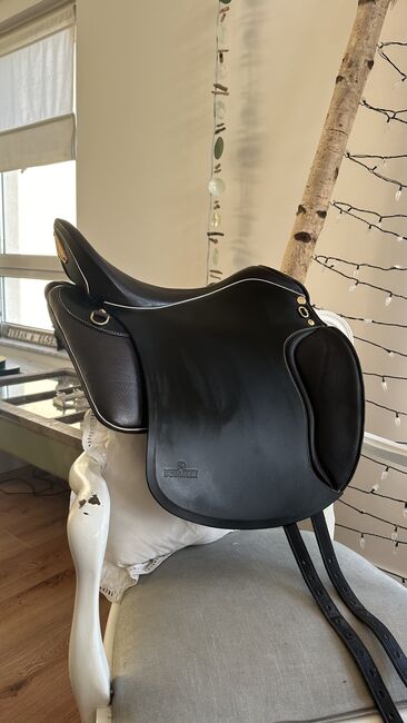 Sommer Marakesh Dressursattel mocca schwarz 18 Zoll NEU, Sommer Marakesh, Esther, Dressage Saddle, Mainz, Image 10