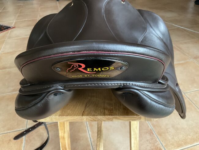 Sommer Remos Musica Dressursattel 18, Mocca, Sommer Remos Música Classic DS  , Ines Miller (IM Sattel), Dressage Saddle, Graben, Image 8