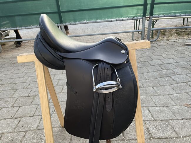 Sommer Somero Classic, 17,5 mocca-schwarz - neuwertig -, sommer Somero Classic Dressursattel, Anne Frank, Dressage Saddle, Büsingen am Hochrhein, Image 3