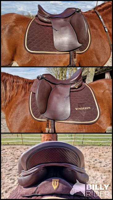 Sommer Somero Elegance DS 17.5 Zoll Dressursattel, Sommer  Sommer Elegance , Sabrina , Dressage Saddle, Kempen, Image 4
