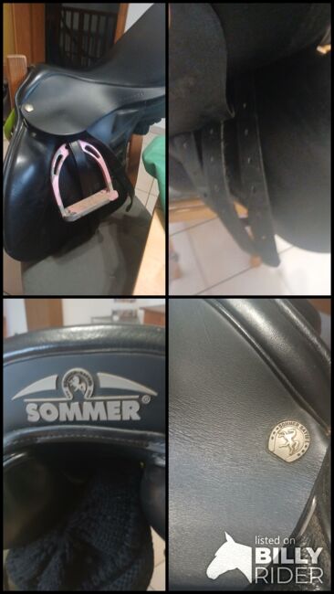 Sommer springsattel passion s 17,5  Neuwertig, Sommer  Passion S, Laura Schulte , Jumping Saddle, Meschede, Image 10