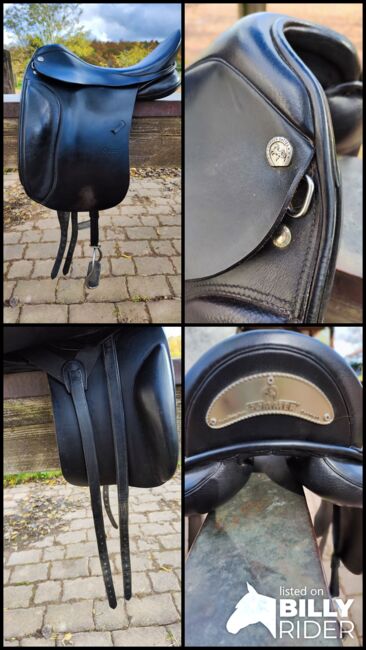 Sommer Sattel Opos 18" schwarz, Sommer Opos, Alexander Eckel, Dressage Saddle, Saarbrücken, Image 10