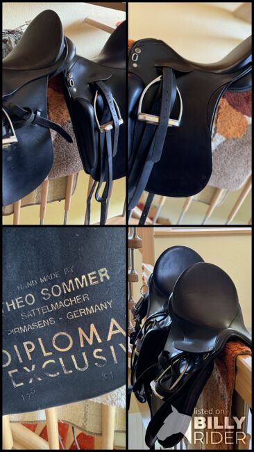 Sommer Sattel Somero und Diplomat, Sommer Somero , P Schmidt, All Purpose Saddle, Uetze, Image 9