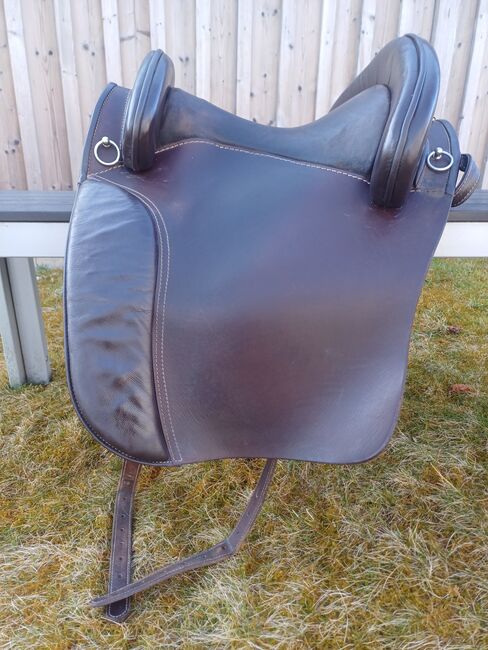Spanisch barocker Lederbaumsattel Companero - sehr guter Zustand, Spanisch barocker Lederbaumsattel Companero, WV, Baroque Saddle, Stephanskirchen, Image 2