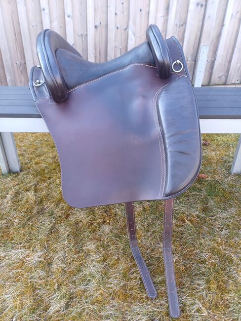 Spanisch barocker Lederbaumsattel Companero - sehr guter Zustand, Spanisch barocker Lederbaumsattel Companero, WV, Baroque Saddle, Stephanskirchen