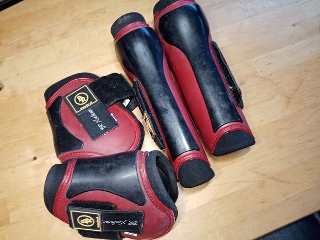 Gamaschen rot, BR, Julia, Tendon Boots, Pohlheim