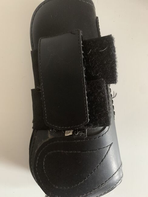 Gamaschen schwarz mit Strass Full vorne, SH, Claudia Schild, Tendon Boots, Leipzig , Image 5