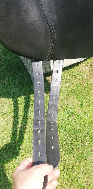 Spirig St . Gallen Dressursattel, schwarz, 17 Zoll, top Zusatnd, Spirig St. Gallen, Schweiz, Alex , Dressage Saddle, Leopoldshöhe, Image 5