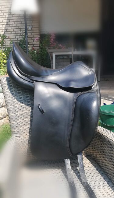 Spirig St . Gallen Dressursattel, schwarz, 17 Zoll, top Zusatnd, Spirig St. Gallen, Schweiz, Alex , Dressage Saddle, Leopoldshöhe