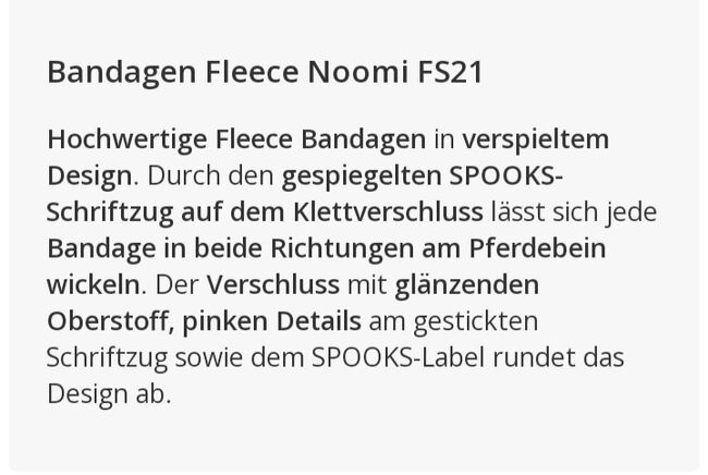 ⭐Spooks/ Neuwertiges 3teiliges Dressurset Noomi WB⭐, Spooks  Noomi, Familie Rose, Dressage Pads, Wrestedt, Image 3