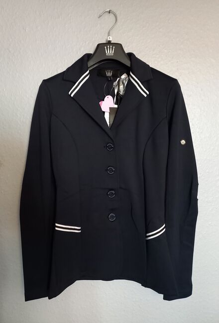 ⭐Spooks/ Nagelneues navy Turnierjacket Stripe⭐, Spooks  Stripe, Familie Rose, Show Apparel, Wrestedt