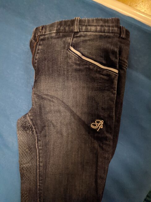Spooks Jeans-Reithose Fullgrip dunkelblau Größe M, Spooks, Lara Geier, Breeches & Jodhpurs, Sindelfingen, Image 3