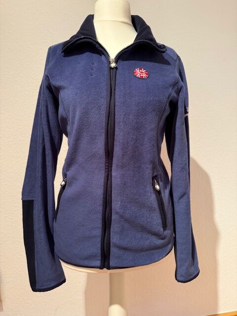 Fleecejacke SPOOKS Blau Gr. L, Spooks Fleecejacke, Kati Auer, Riding Jackets, Coats & Vests, Remscheid